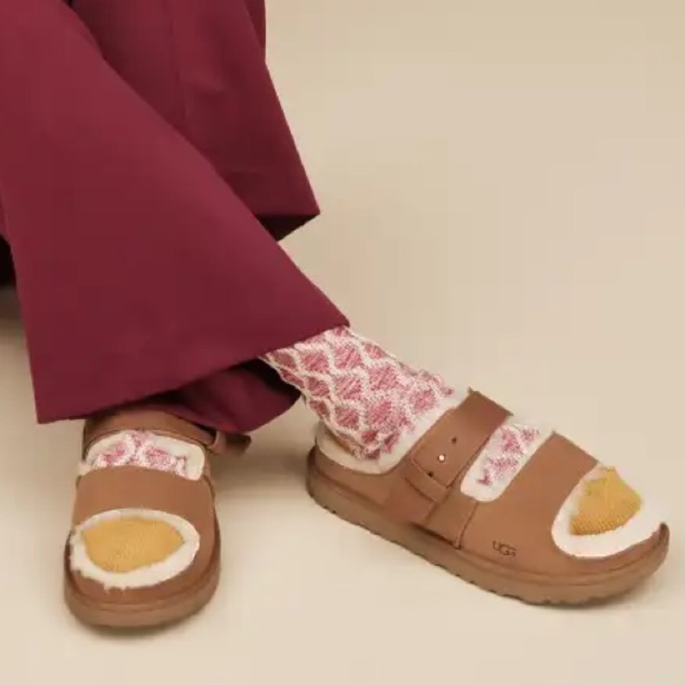 UGG women’s Greenport Strap Suede Slide Sandals - Picture 2 of 16